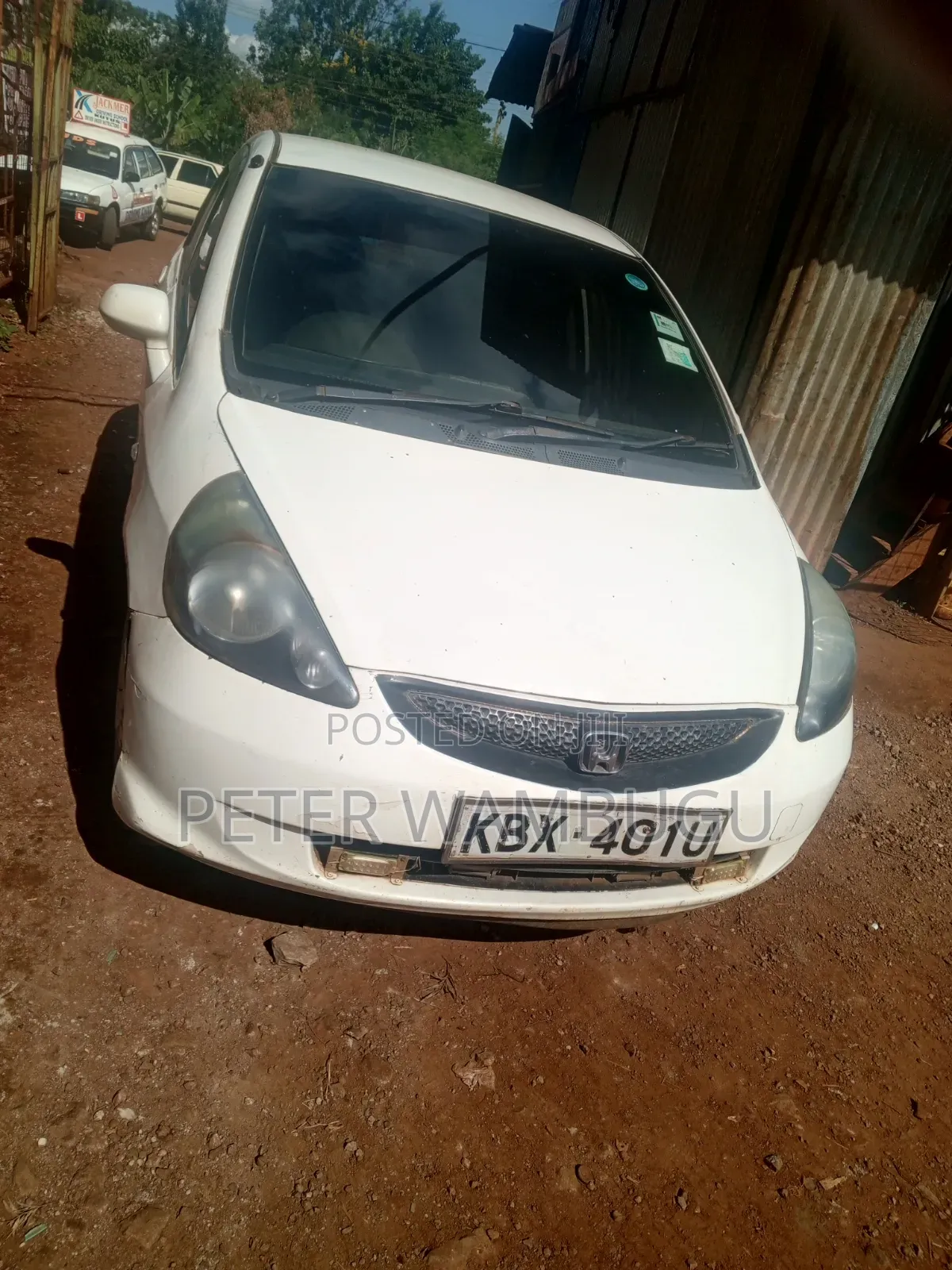 Toyota Vitz 2003 White