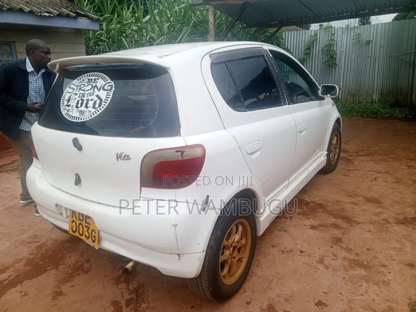 Toyota Vitz 2003 White