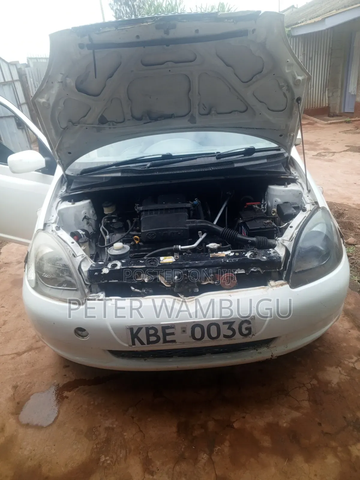Toyota Vitz 2003 White