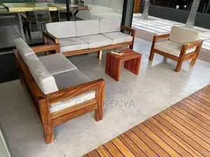 Home Sofa; Elegant 7 Seater Wooden Frame Sofa Set