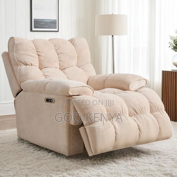 Home Sofa; Advanced Electric Recliner Sofa With Adjustable Footrest