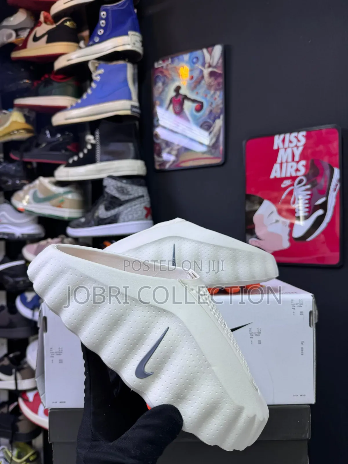 Nike Calm Mule in the "Sail" Slides