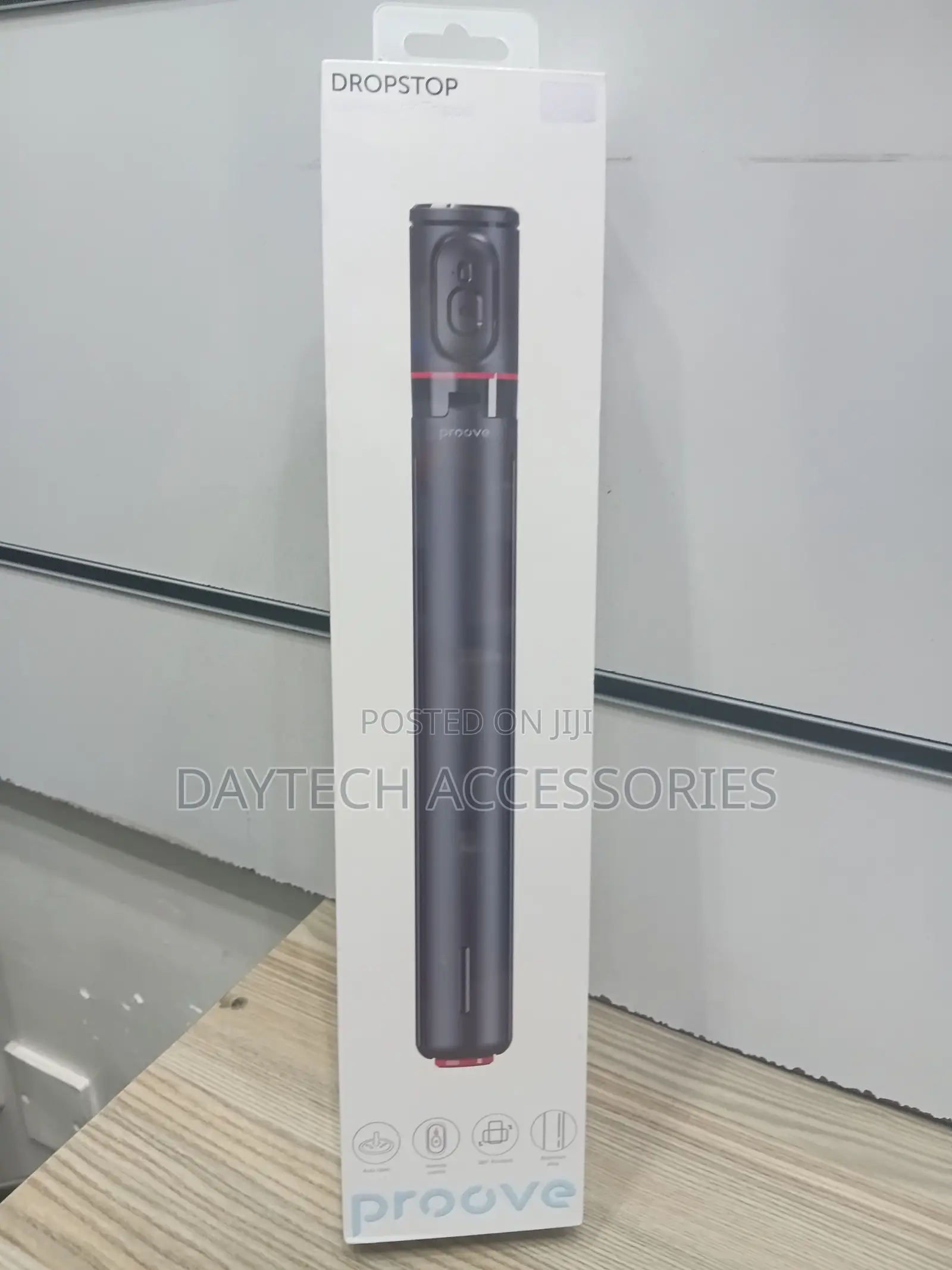 The Proove Dropstop Selfie Stick a 2-in-1 Device.