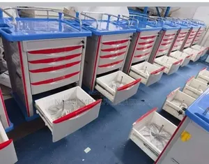 Abs Emergency Trolley/ Medicine Trolley/Crash Cart