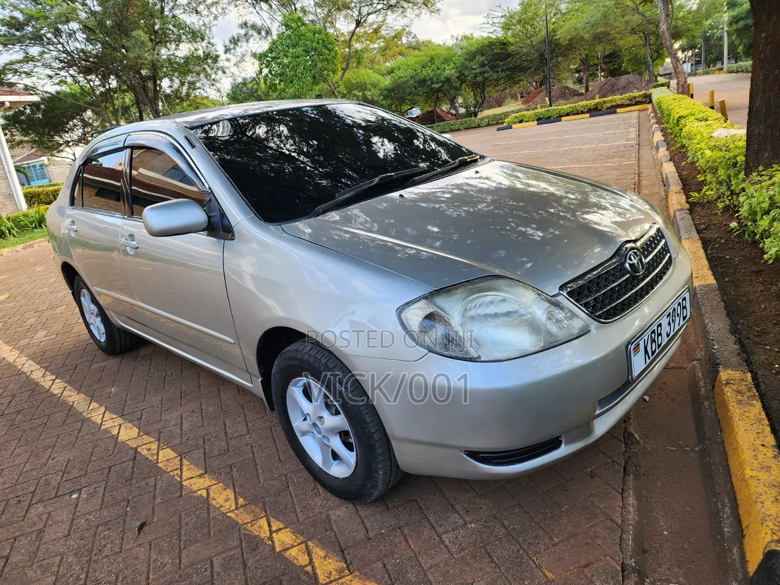 Toyota Corolla 2002 Silver