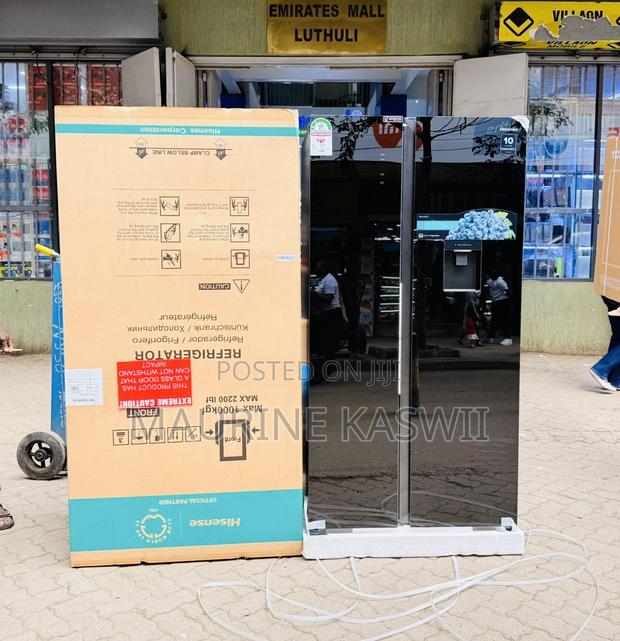 Hisense 529 Side by Side Glass Door 10 Year Warranty