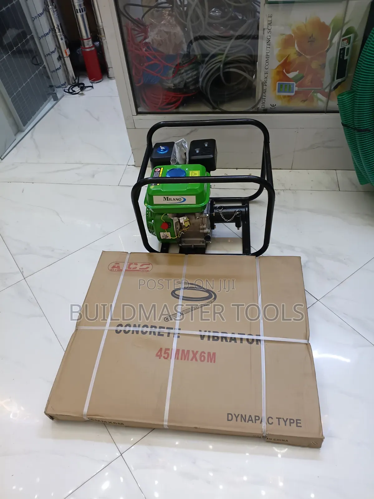 8 Hp Milano Petrol Concrete Vibrator