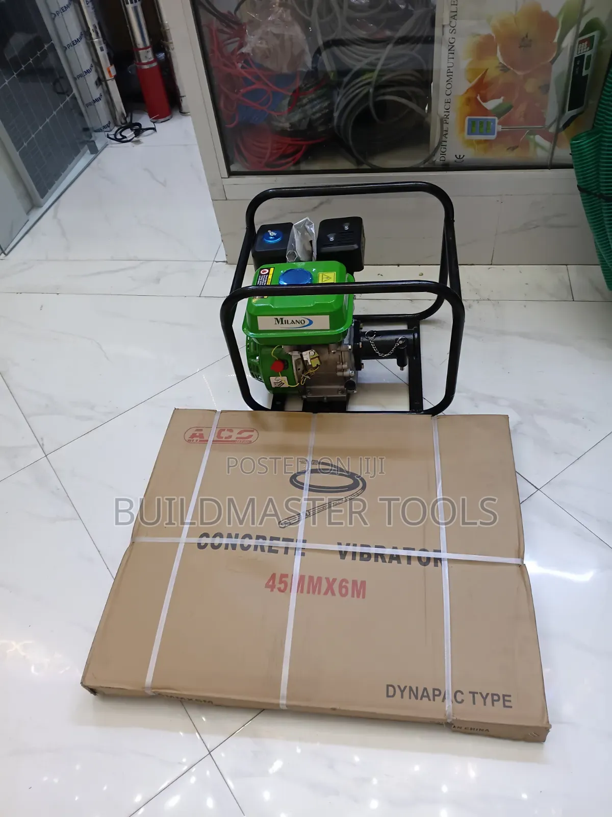 8 Hp Milano Petrol Concrete Vibrator