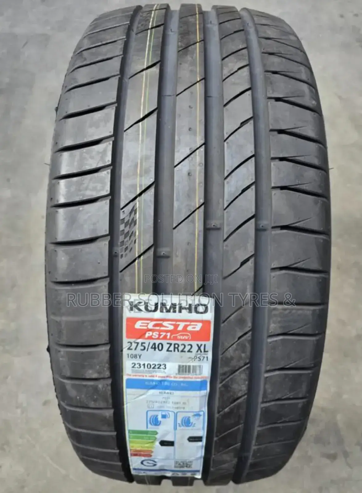 275 /40 R22 Kumho Tyres 108y X/L Escta Ps71