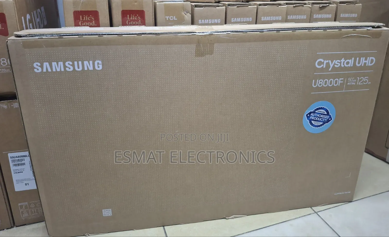 Samsung 50 Inch Crystal Uhd HDR Smart Tv – 50u8000f