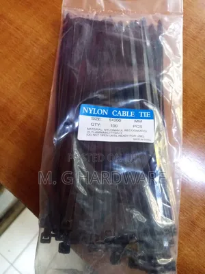 Black Cable Ties 5*200