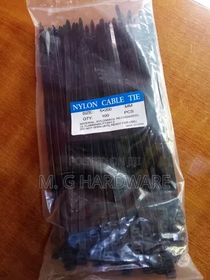 Black Cable Ties 5*200