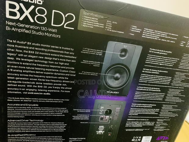 Original Nextgen Bx8 D2 Quality Studio Monitors - thumbnail 3