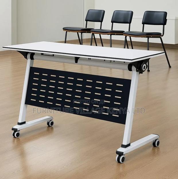 4-Feet Office Portable Training Desk - thumbnail 4