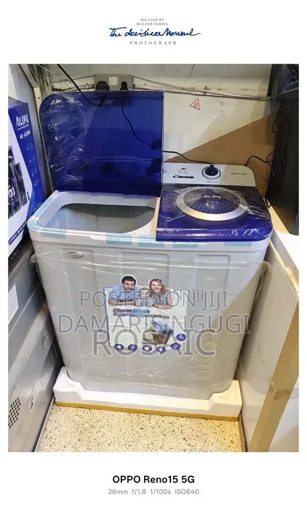 12kgs Tlac Twin Tub Semi Automatic Washing Machine