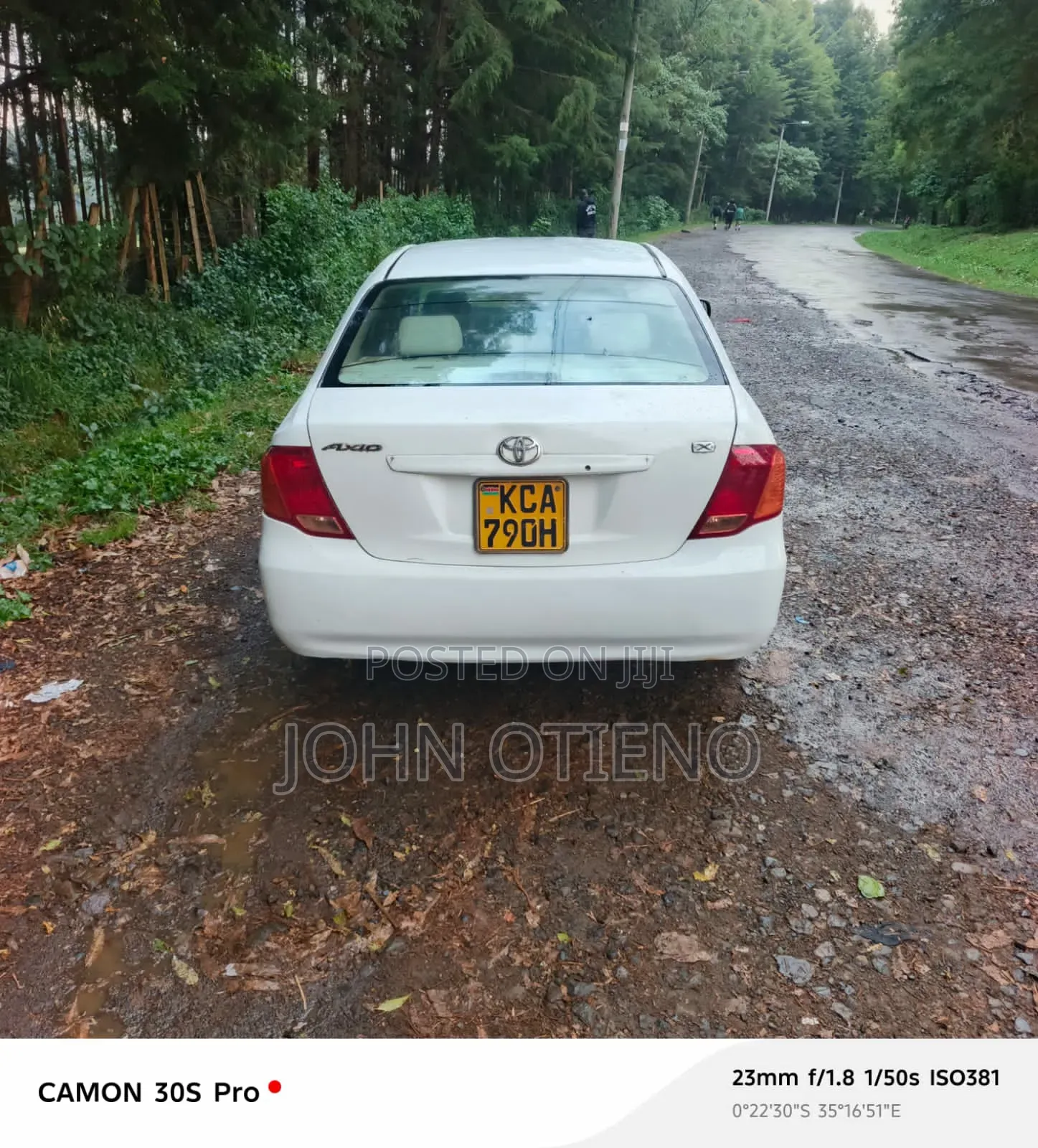 Toyota Axio 2007 White