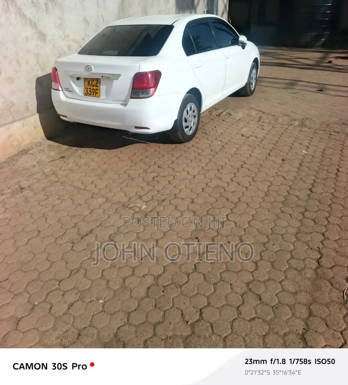 Toyota Axio 2007 White