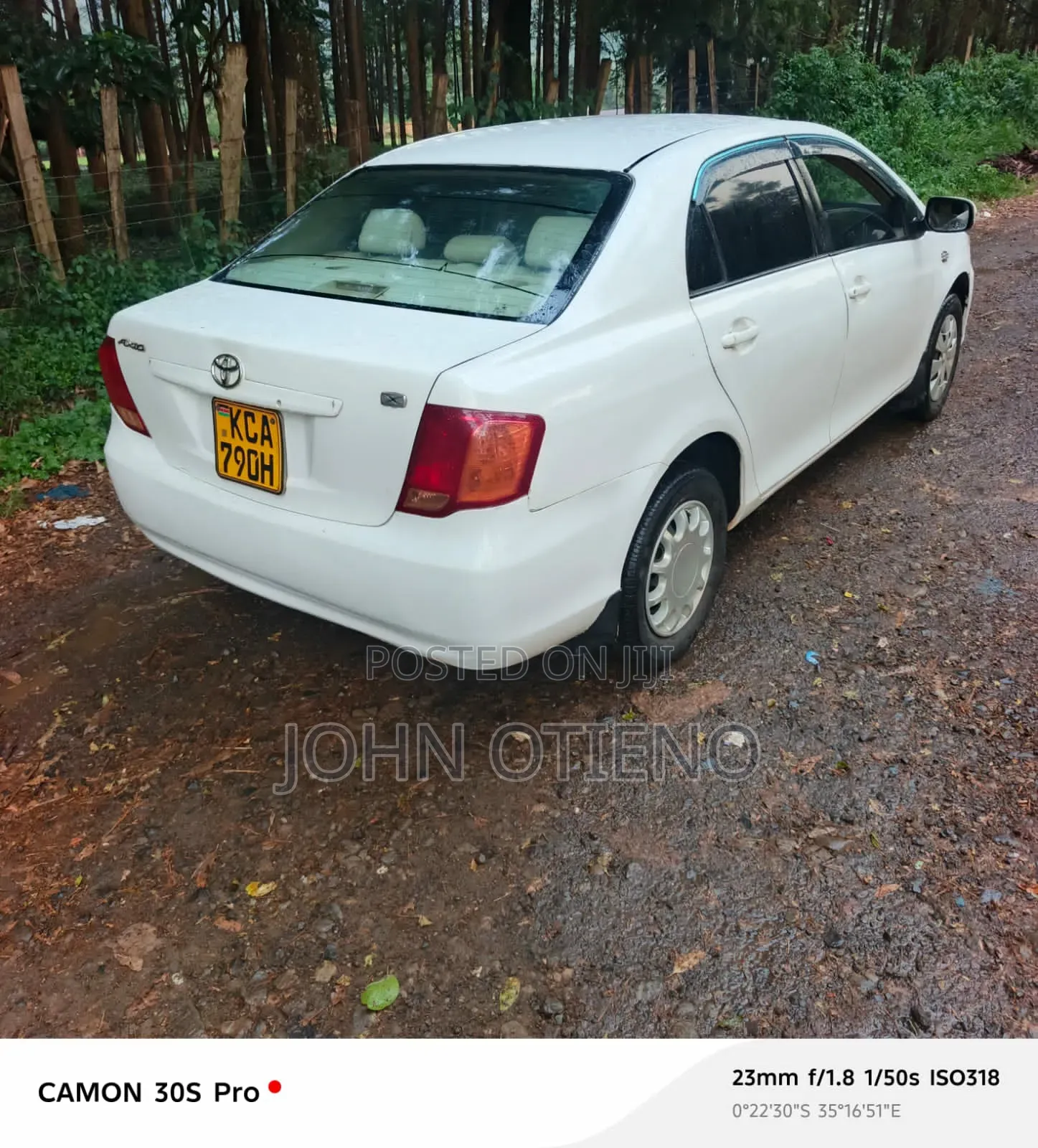 Toyota Axio 2007 White