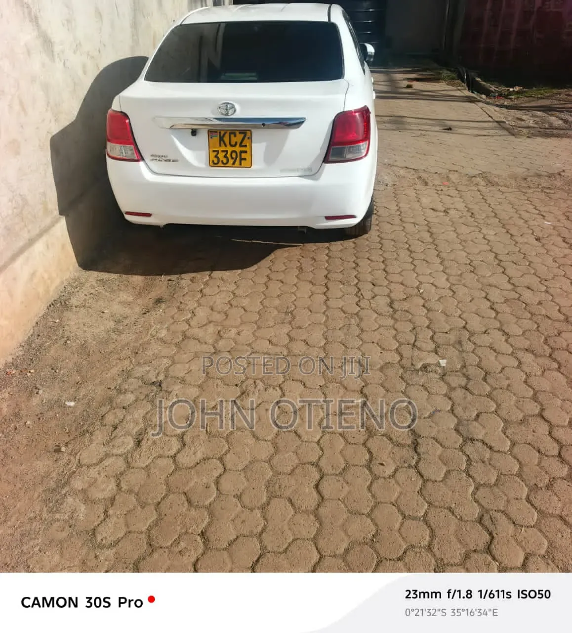 Toyota Axio 2007 White