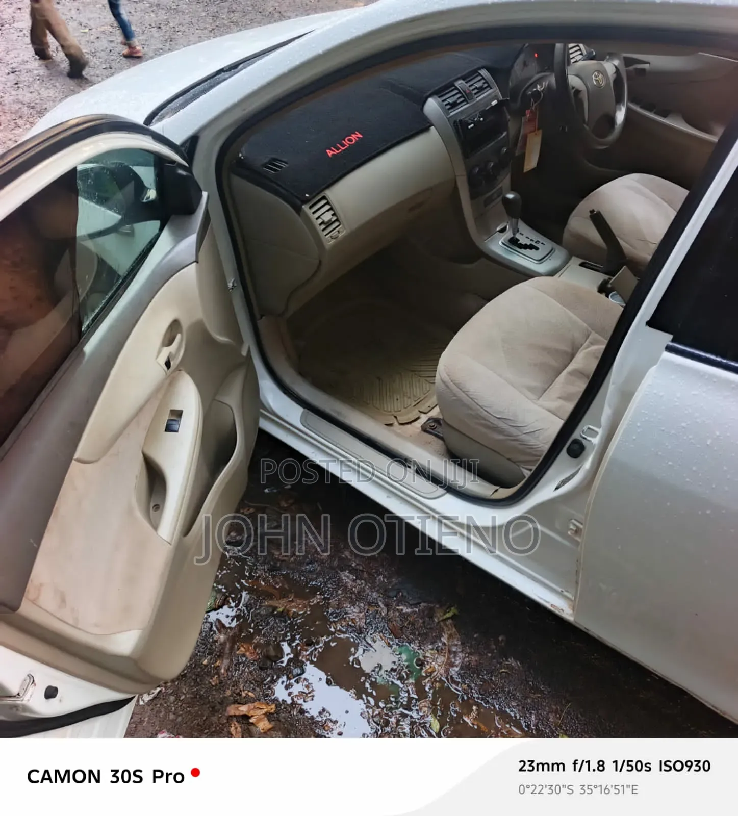 Toyota Axio 2007 White