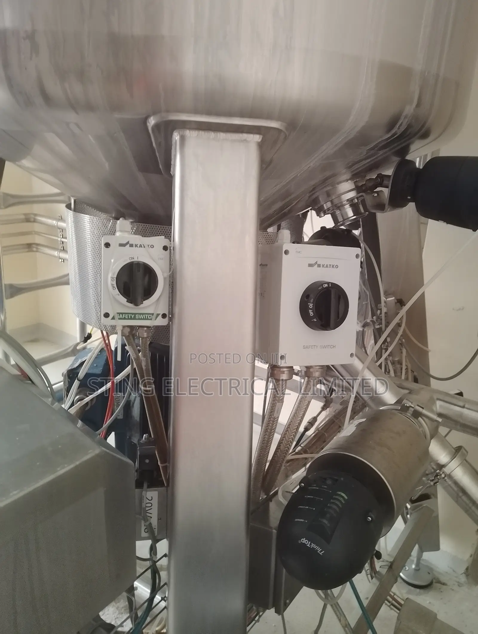 Industrial Motor Starters Installation and Power Factor Correction