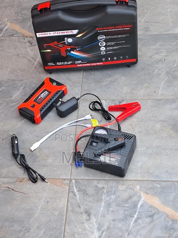 High-Power Portable Vehicle Rescue and Charging Kit