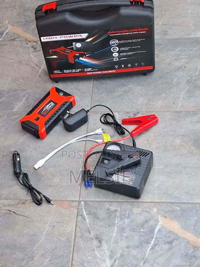 High-Power Portable Vehicle Rescue and Charging Kit