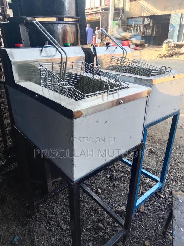 Stainless Steel Single Deep Fryer