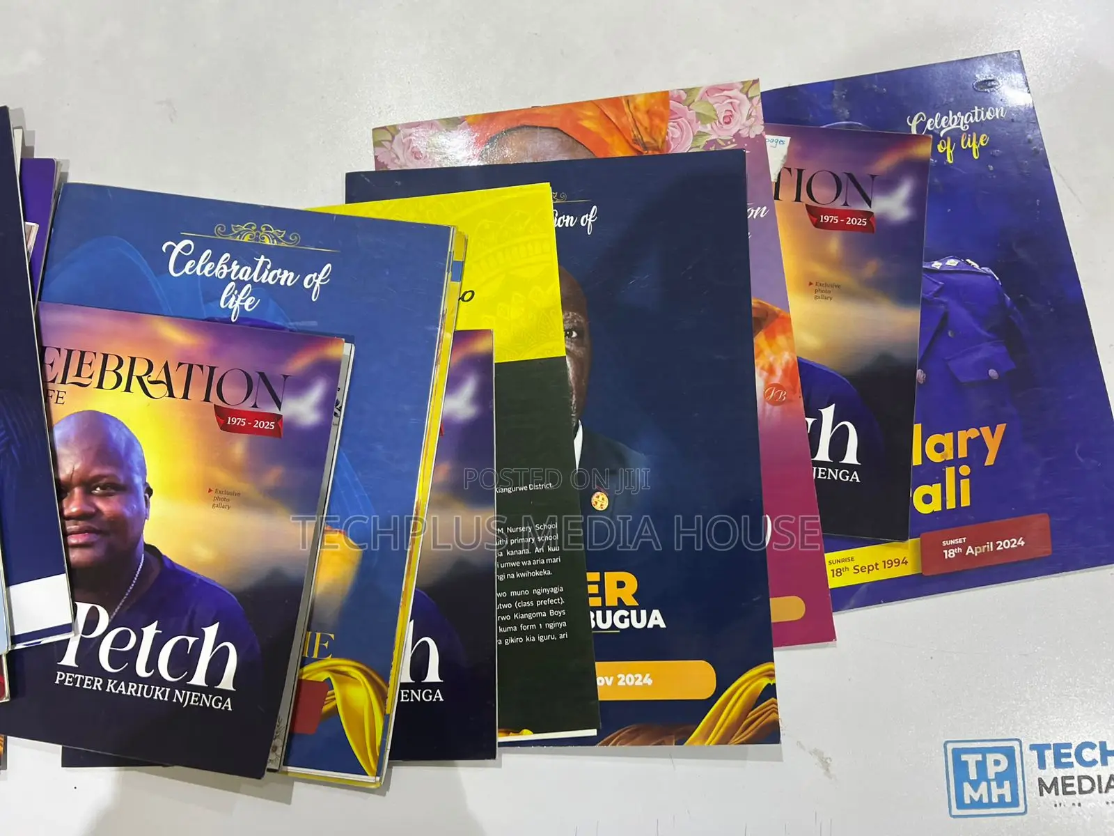 Funeral Programs and Eulogies