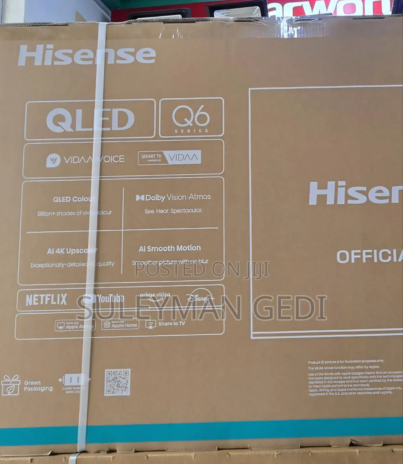 Hisense 50qled A6 Smart Tv