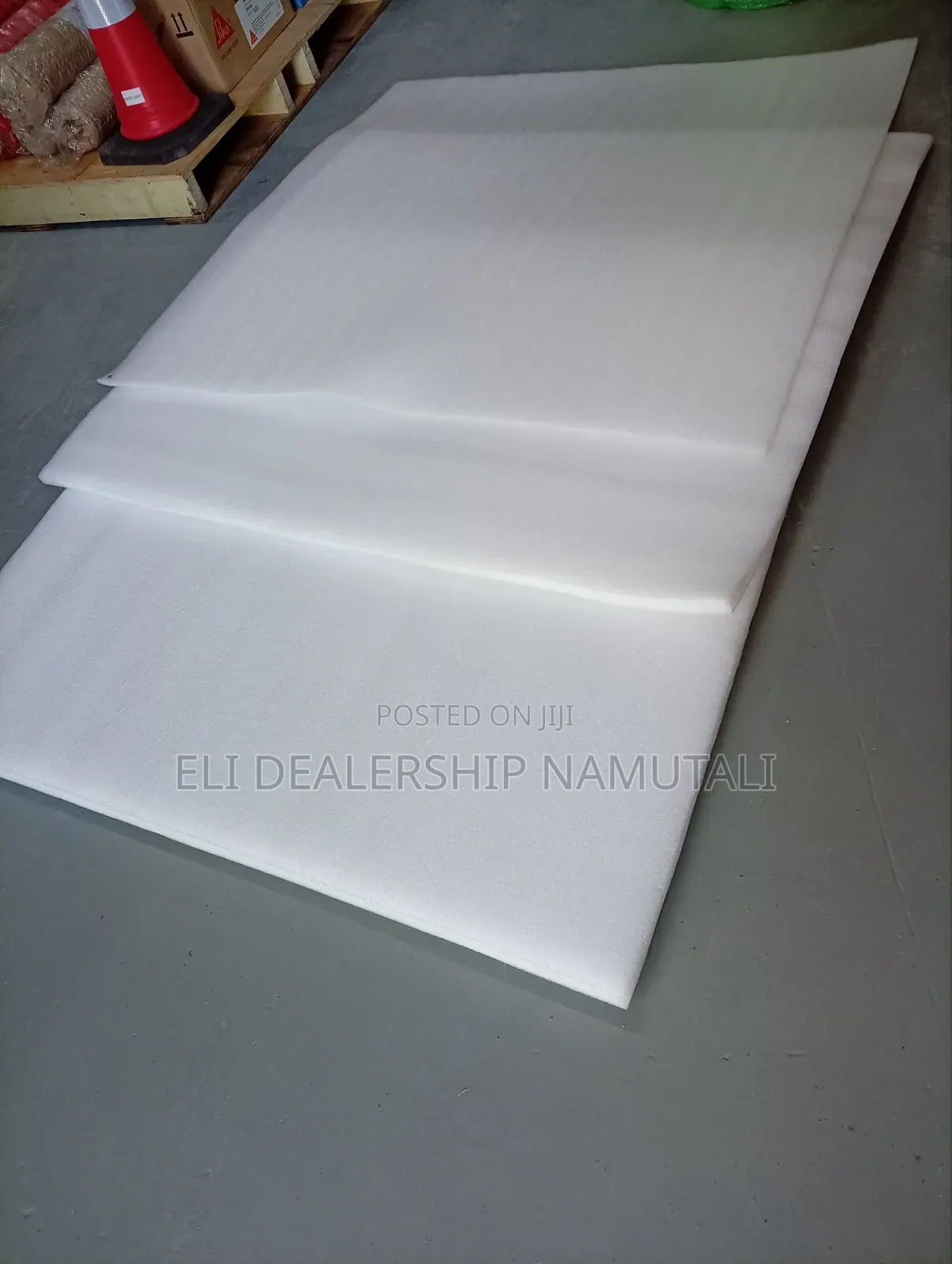 White Eps Styrofoam Board 4x4 Ft for Building and Packaging Use