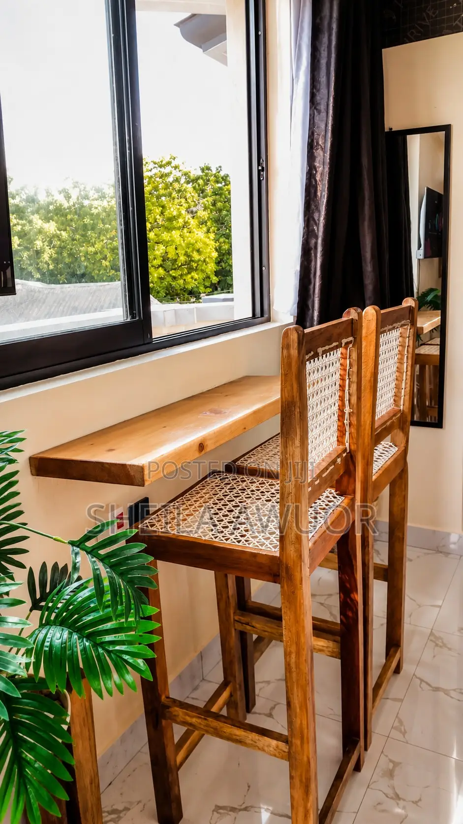 Diani Beach Side Studio - 2 Minutes Walk to the Beach With Ac