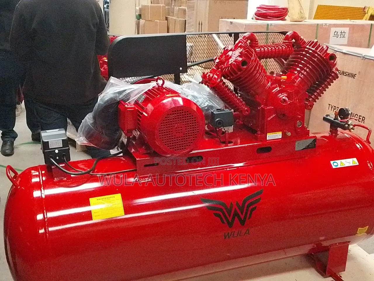 Heavy Duty Garage, Carwash, Tyre Centre Use 500l Compressor Machine