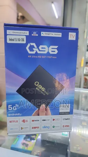 G96 Max Ultra Hd Set-Top Box, a Streaming Device