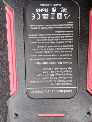 Battery Charger 10a for Bikes /Cars/Generators