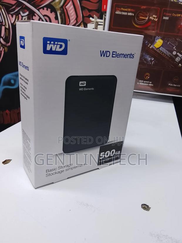 500gb Wd External Hdd – Ksh 2,500 Only