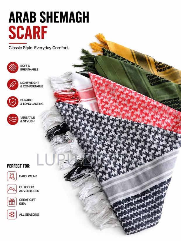 Arafat Scarfs Available