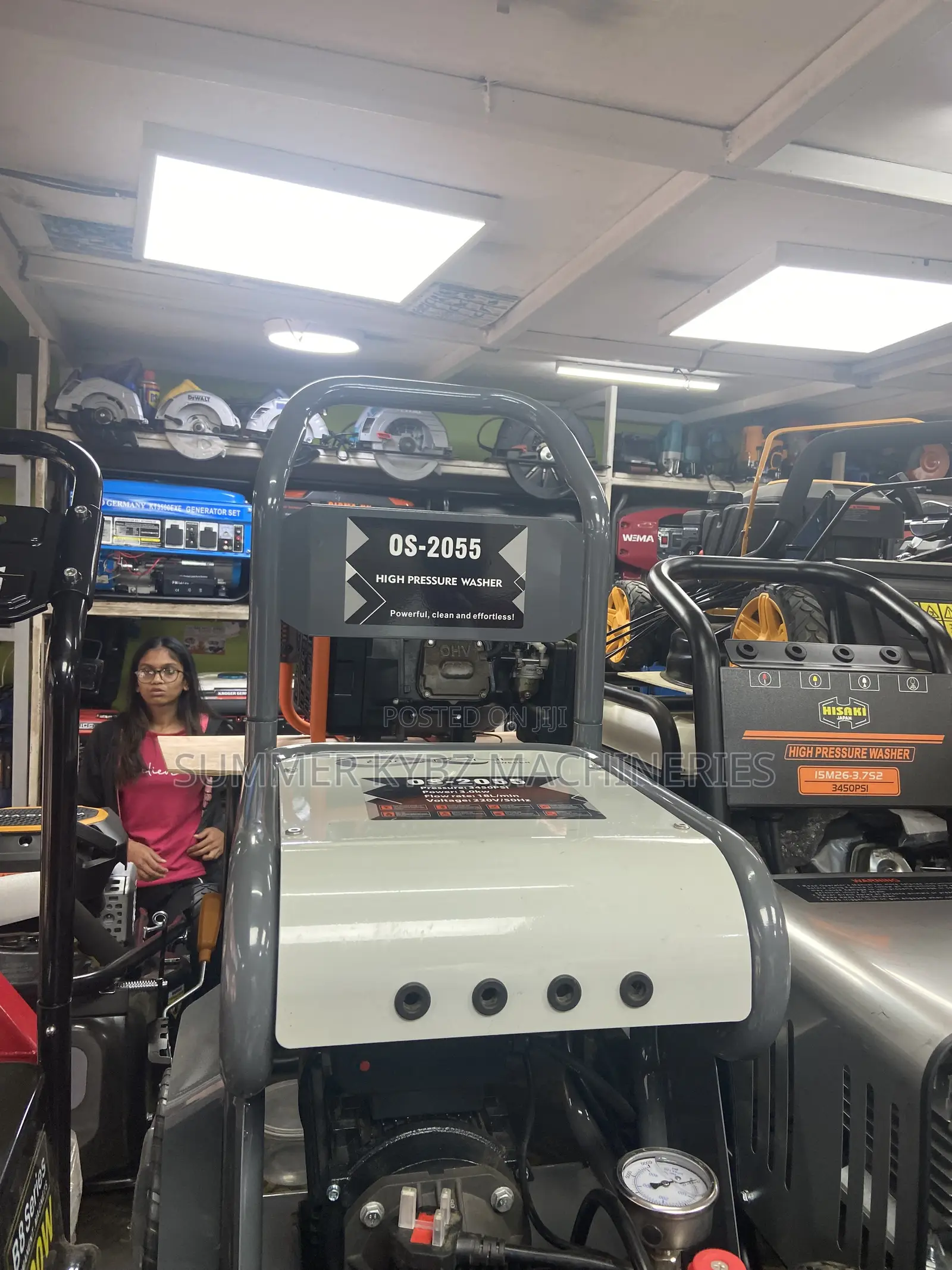 Hisaki High Pressure Washer 3450psi