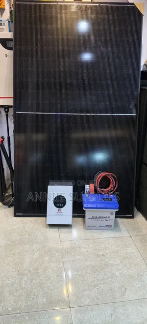 1.2kva Hybrid Inverter+200ah 12.8v Lithium Battery+Accessories