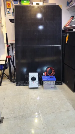1.2kva Hybrid Inverter+200ah 12.8v Lithium Battery+Accessories