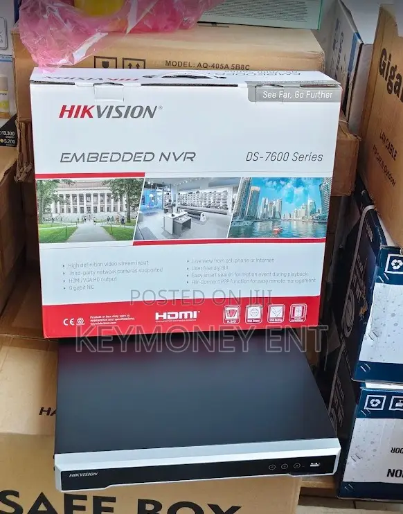Hikvison Network Video Recorder for 16cameras Full Poe 7616 Q2