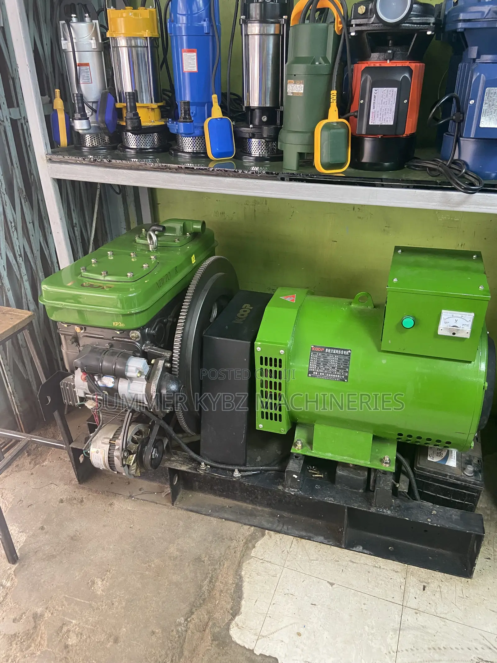 Koop 30kva Open-Type Diesel Generator Set