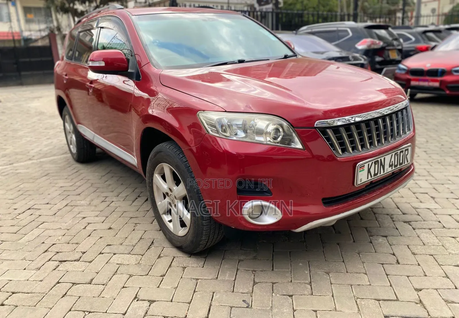 Toyota Vanguard 2009 Red