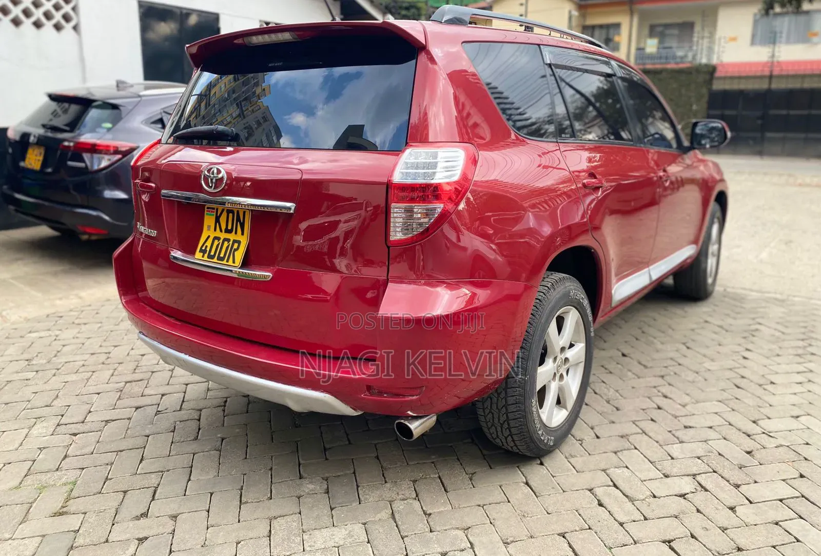 Toyota Vanguard 2009 Red