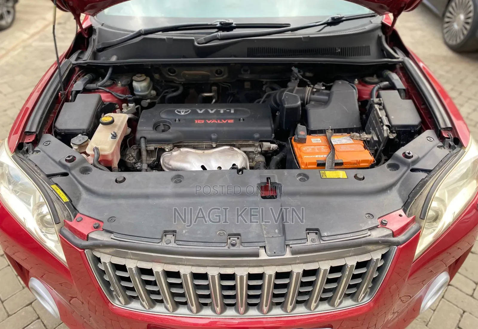 Toyota Vanguard 2009 Red