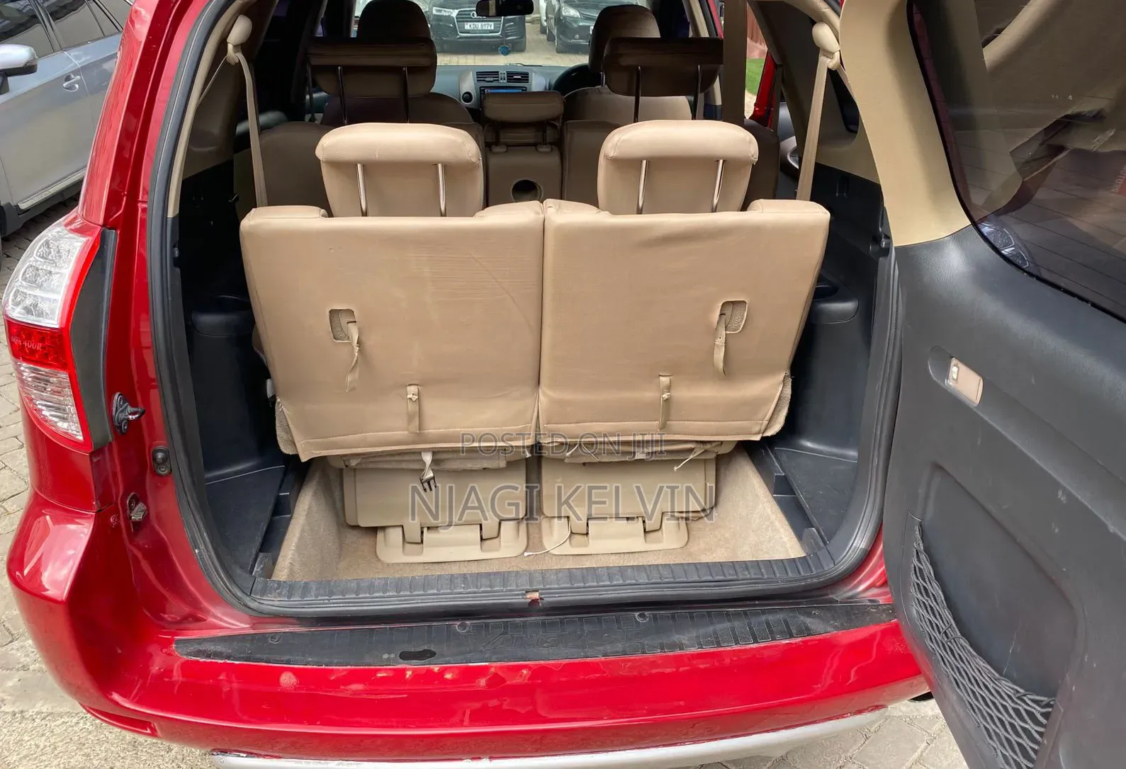 Toyota Vanguard 2009 Red