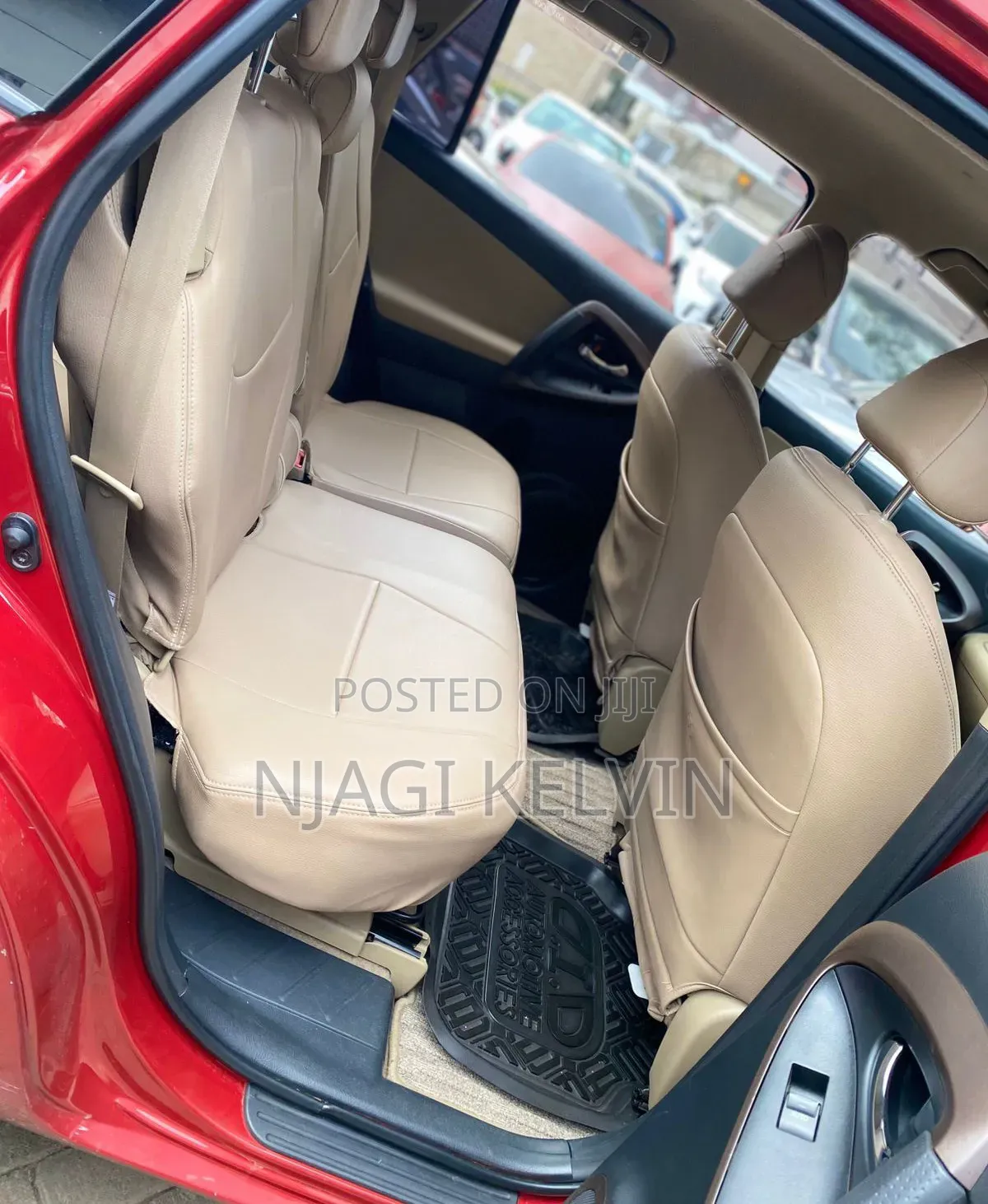 Toyota Vanguard 2009 Red