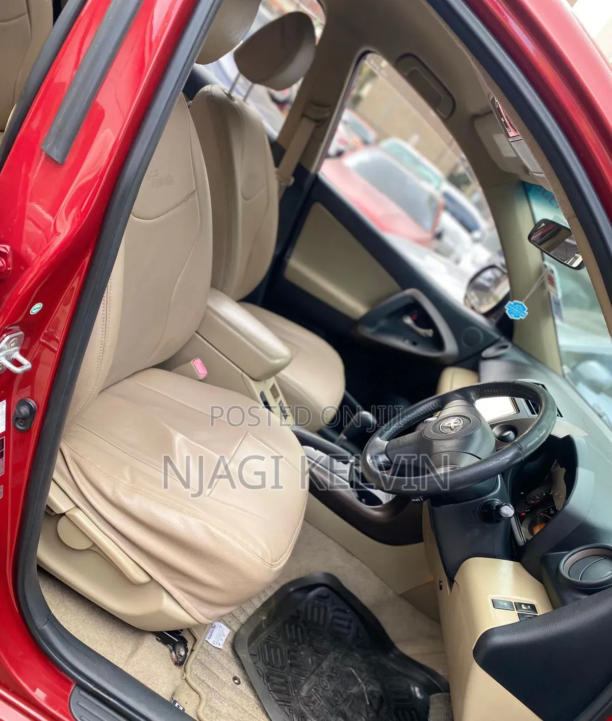 Toyota Vanguard 2009 Red