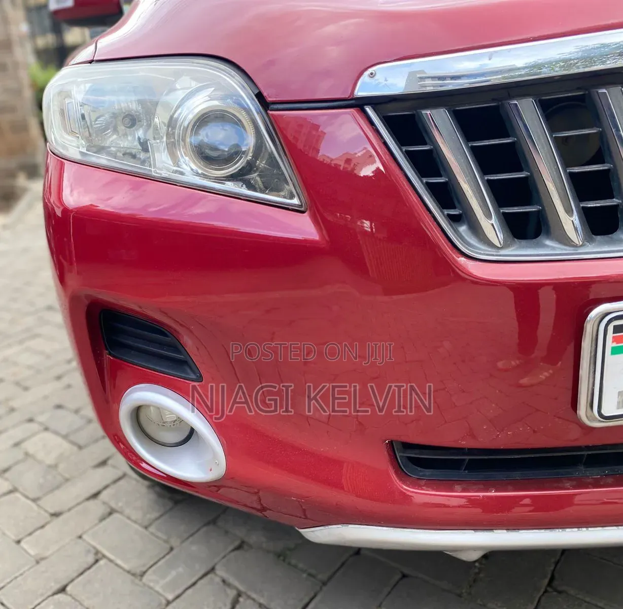 Toyota Vanguard 2009 Red