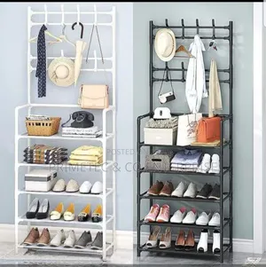 Shoe Rack With Hut Organizer